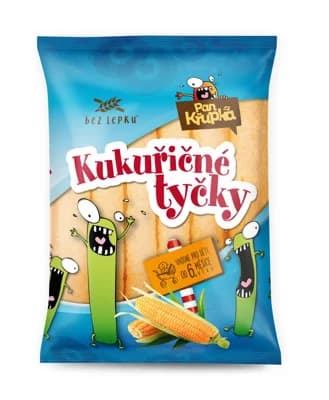 Pan Křupka Kukuřičné tyčky bez lepku