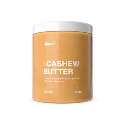 Vilgain 100% Kešu máslo – jemné kešu oříšky