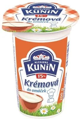 Mlékárna Kunín Krémová do omáček (15%)