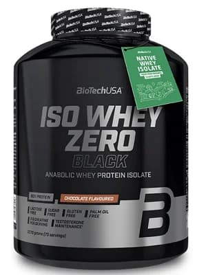 Biotech USA BioTechUSA Iso Whey Zero BLACK - vanilka
