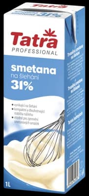 Tatra smetana na šlehání 31%