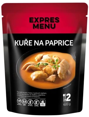 Expres Menu Kuře na paprice (2 porce)