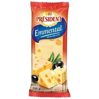 PRÉSIDENT Emmentál sýr bloček chlaz.