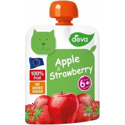 DEVA kapsička Jablko, Jahoda