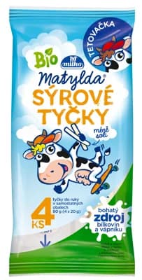 Matylda BIO Sýrové tyčky pařené