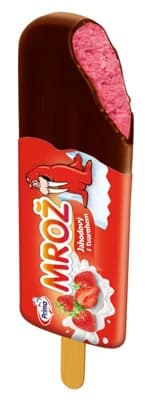 Mrož jahodový s tvarohem