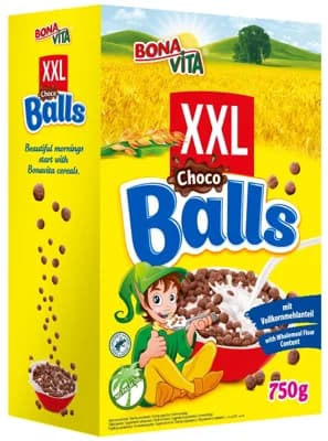 Bonavita Choco balls cereální kuličky s kakaem XXL