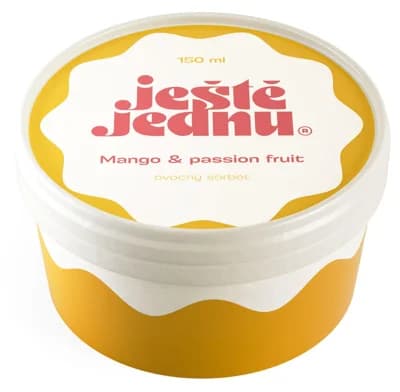 Ještě jednu Sorbet mango a passion fruit