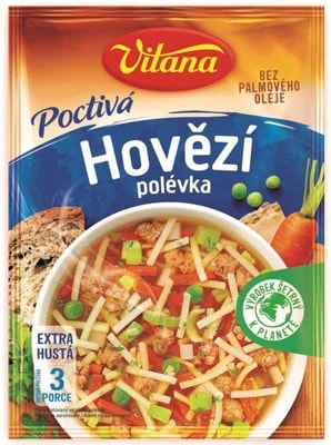 Vitana Poctivá hovězí polévka