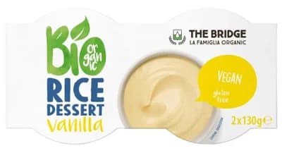 The Bridge BIO Rýžový dezert s vanilkou (2×130 g)