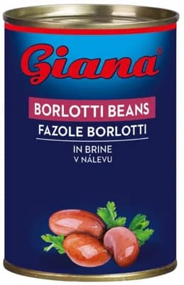 Giana Fazole borlotti ve slaném nálevu