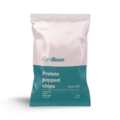 GymBeam Proteinové čipsy mořská sůl