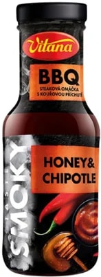 Vitana Smoky BBQ steaková omáčka Med a Chipotle