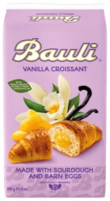Bauli Croissanty vanilkové, 6 ks