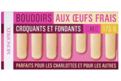 Monoprix Piškoty Boudoirs