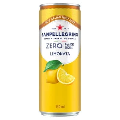San Pellegrino Zero Limonata citron plech
