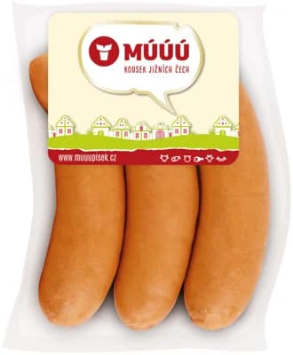 Múúú Písek Farmářské libové párky 3 ks