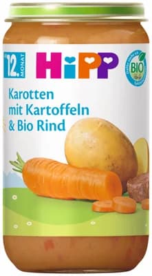 HiPP BIO Zeleninová směs s hovězím masem