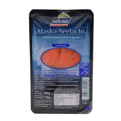 Treska alá losos plátky (pevný podíl ) chlaz.