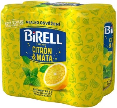 Birell Citron a Máta Multipack 6x500ml