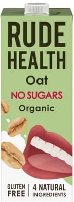 Rude Health BIO Ovesný nápoj bez cukru