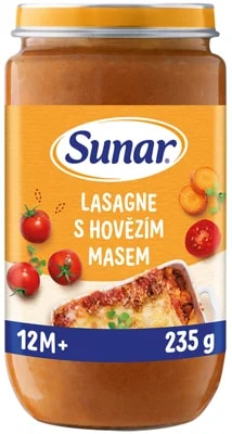 Sunar Příkrm lasagne s hovězím masem