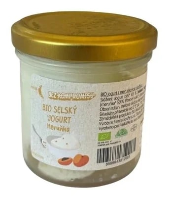 Rohlik.cz BIO Selský jogurt meruňka