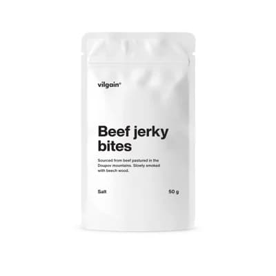 Vilgain Hovězí jerky bites – sůl