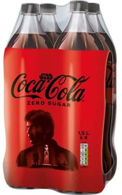 Coca-Cola Zero multipack (4×1,5 l)