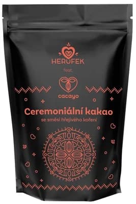 Herufek & Cacayo BIO Ceremoniální kakao se směsí hřejivého koření
