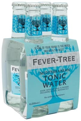 Fever-Tree Mediterranean Tonic multipack 4×200 ml sklo