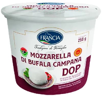 Francia Mozzarella Di Bufala Campana DOP
