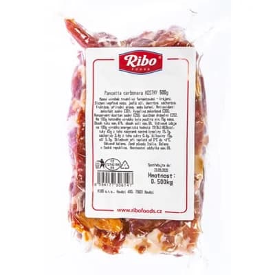 Pancetta kostky chlaz.