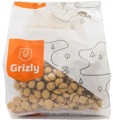 Grizly Bílo-karamelové čokoládové pecičky Gold