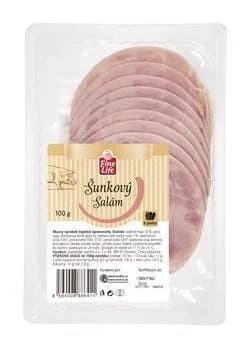 Fine Life Šunkový salám plátky