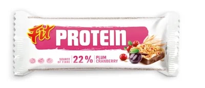 Fit protein tyčinka brusinka a švestka v kakaové polevě