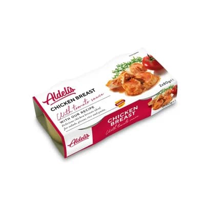 Aldelis Kuřecí prsa v rajčatové omáčce – rajčatová omáčka (2 x )