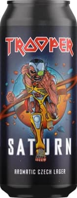 Trooper Saturn pivo ležák Iron Maiden