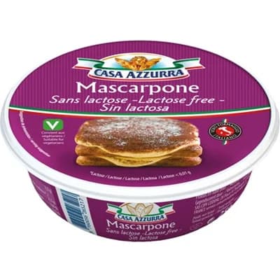 CASA AZZURRA Mascarpone bez laktózy chlaz.
