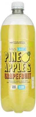 Marks & Spencer Ananasová limonáda s grepem se sladidly