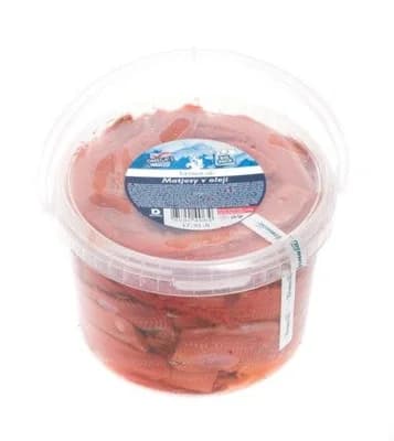 Varmuža Matjesy v oleji (pevný podíl 2,) chlaz. 2,