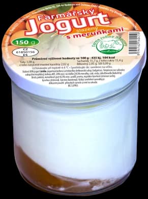 Farma rodiny Němcovy Jogurt s meruňkami