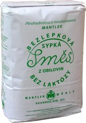 Mantler bílá bezlepková mouka