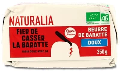 Naturalia BIO Tradiční máslo nesolené