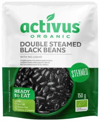 Activus BIO Černé fazole bez nálevu ready to eat
