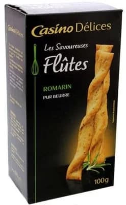 Casino Délices Máslové tyčinky s rozmarýnem