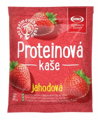Semix Proteinová kaše JAHODA