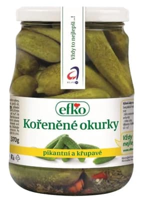Efko Kořeněné okurky