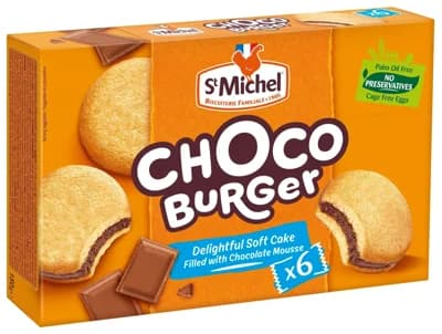 St. Michel Čokoládové burgery