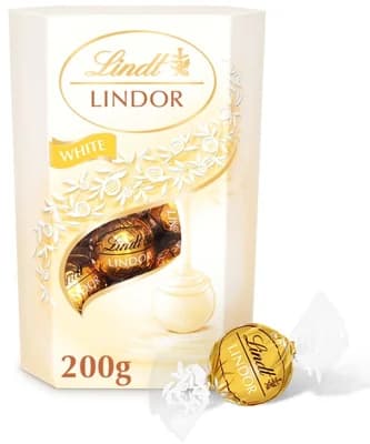 Lindt Lindor pralinky Bílá čokoláda